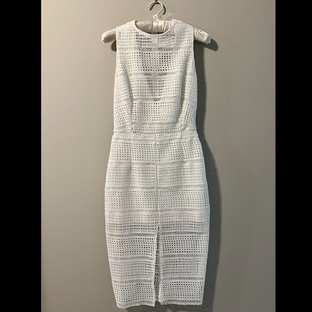 White dress perfect for Bride to Be!
